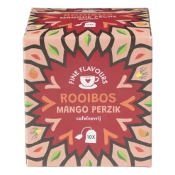 Xenos Fine flavours rooibos thee - mango perzik - 10 zakjes- Thee