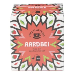 Xenos Fine flavours vruchten thee - aardbei - 10 zakjes- Thee