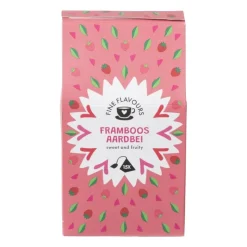 Xenos Fine flavours zwarte thee - aardbei - 15 piramide zakjes- Thee