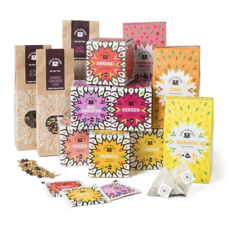 Xenos Fine flavours zwarte thee - chai - 15 piramide zakjes- Thee