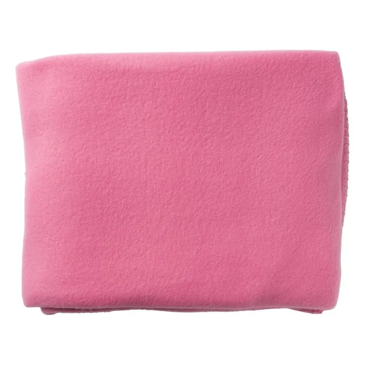 Xenos Fleece deken - fuchsia - 160x130 cm- Plaids