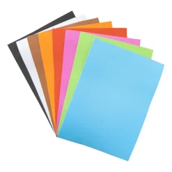 Xenos Foam vellen - multikleur - set van 8- Knutselpapier