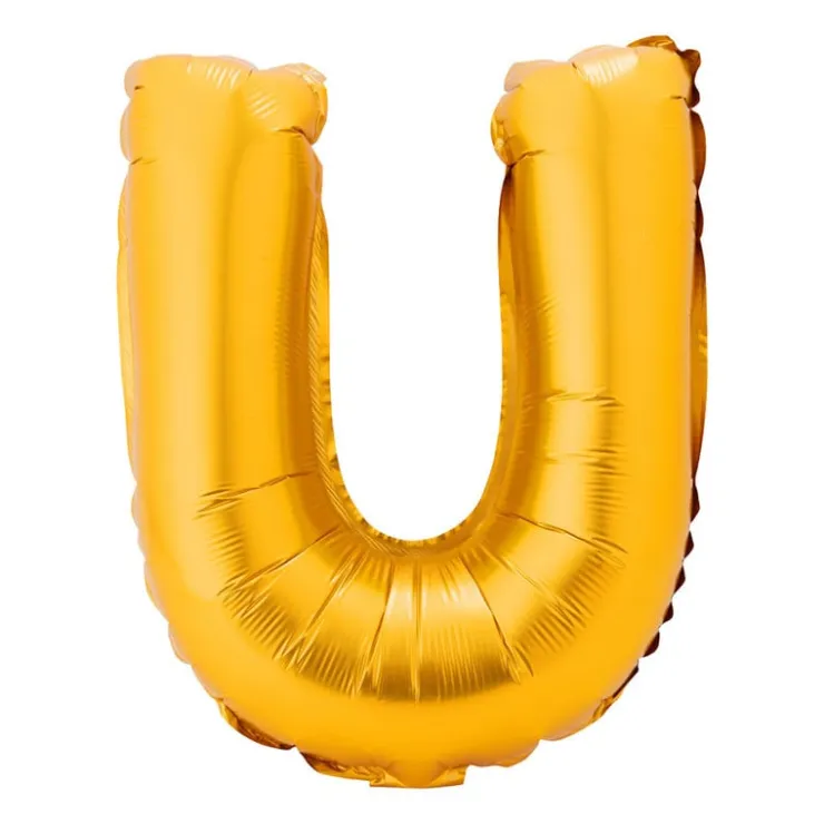 Xenos Folieballon - U - 30 cm- Ballonnen