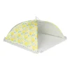 Xenos Foodcover citroen - geel/wit - 45x45 cm- Foodcovers|Buitenservies