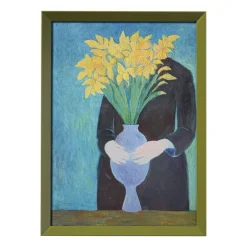 Xenos Fotolijst - groen - 13x18 cm- Fotolijsten