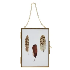 Xenos Fotolijst aan ketting - goud - 13x18 cm- Fotolijsten