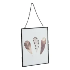 Xenos Fotolijst aan ketting - zwart - 18x23 cm- Fotolijsten