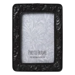Xenos Fotolijst barok - zwart - 10x15 cm- Fotolijsten