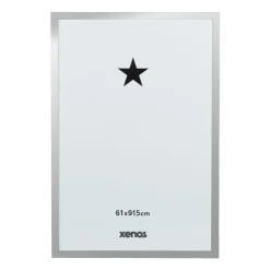 Xenos Fotolijst basic - 61x91.5 cm - zilverkeurig- Fotolijsten