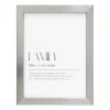 Xenos Fotolijst basic - zilver - 15x20 cm- Fotolijsten