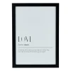 Xenos Fotolijst basic - zwart - 21x30 cm- Fotolijsten