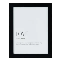 Xenos Fotolijst basic - zwart - 15x20 cm- Fotolijsten