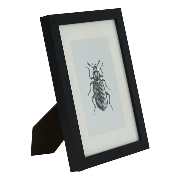 Xenos Fotolijst met passe partout - zwart - 10x15 cm- Fotolijsten