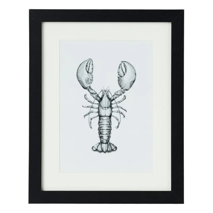 Xenos Fotolijst met passe partout - zwart - 13x18 cm- Fotolijsten