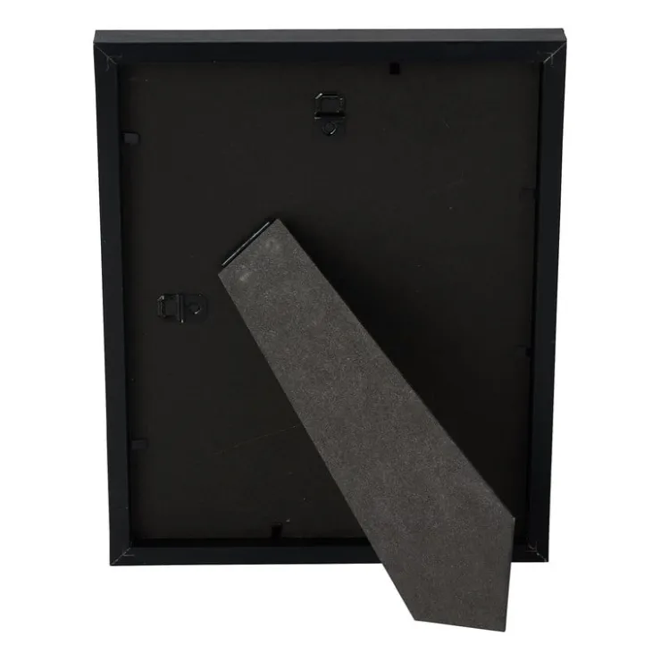 Xenos Fotolijst met passe partout - zwart - 13x18 cm- Fotolijsten