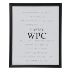 Xenos Fotolijst WPC - zwart - 20x25 cm- Fotolijsten