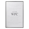 Xenos Fotolijst WPC - zwart - 60x90 cm- Fotolijsten