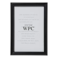 Xenos Fotolijst WPC - zwart - 10x15 cm- Fotolijsten