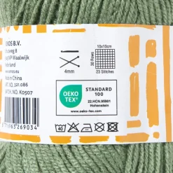 Xenos Garen acryl - groen - 100 gram - 240 meter- Garen
