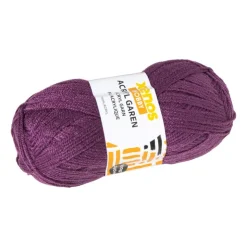 Xenos Garen acryl - paars - 100 gram - 240 meter- Garen