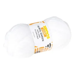 Xenos Garen acryl - wit - 100 gram - 240 meter- Garen