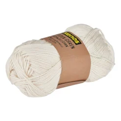 Xenos Garen katoen - offwhite - 50 gram - 125 meter- Garen