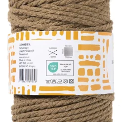 Xenos Garen macramé - beige - 500 gram - 100 meter- Garen
