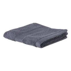 Xenos Gastendoekje - grijs - 30x50 cm- Badtextiel|Badkamer Accessoires