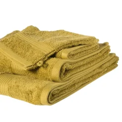 Xenos Gastendoekje - olijfgroen - 30x50 cm- Badtextiel|Badkamer Accessoires