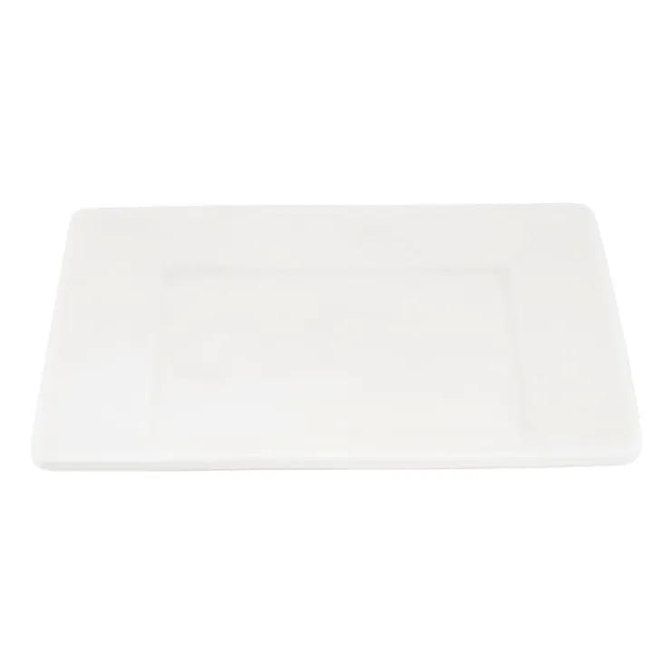 Xenos Gebaksbord porselein - 15x15cm- Borden