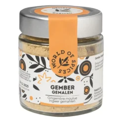 Xenos Gember gemalen - 50 gram- Kruiden En Specerijen