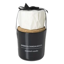 Xenos Geurkaars met refill - amber & sandalwood- Geurkaarsen|Geurkaarsen