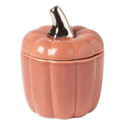 Xenos Geurkaars pompoen - roze - ø10x12 cm- Geurkaarsen|Geurkaarsen