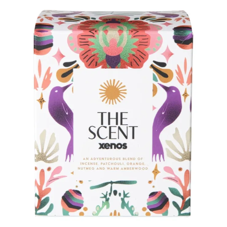 Xenos Geurkaars The Scent - ø9.5x7.9 cm- Kerstcadeaus|Geurstokjes
