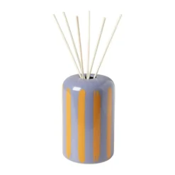 Xenos Geurstokjes rattan - bruin - set van 6- Geurstokjes