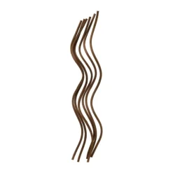 Xenos Geurstokjes swirl - bruin - set van 6- Geurstokjes