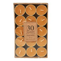 Xenos Geurtheelichten - sweet honey - set van 30- Geurkaarsen|Geurkaarsen