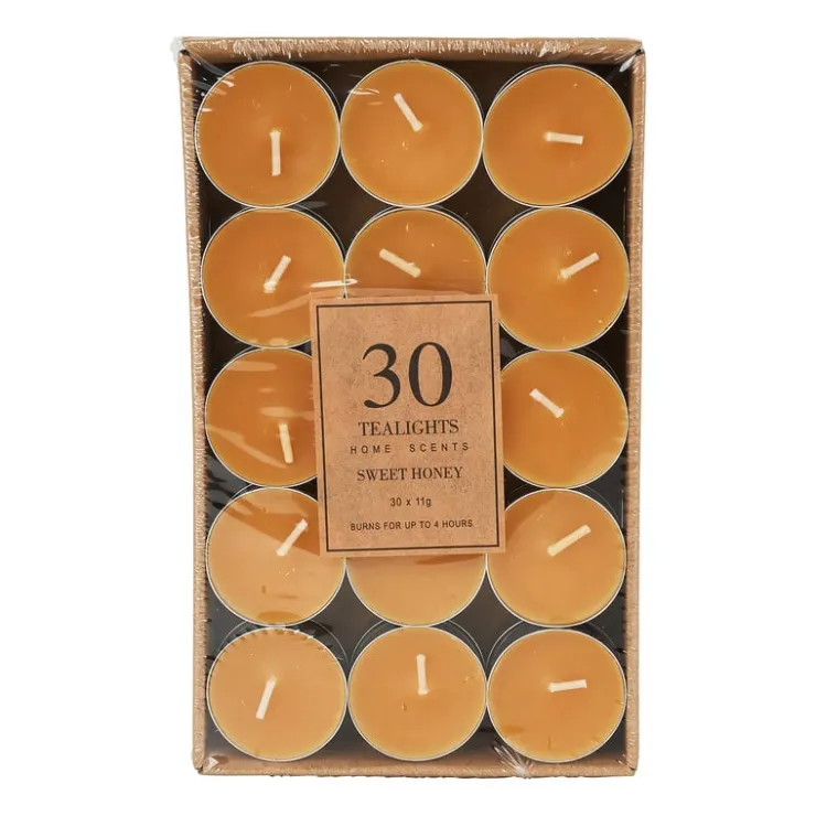 Xenos Geurtheelichten - sweet honey - set van 30- Geurkaarsen|Geurkaarsen