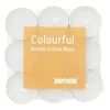 Xenos Geurwaxinelichten colourful - set van 18- Geurkaarsen|Geurkaarsen