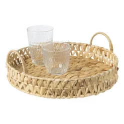 Xenos Glas slot - transparant - 390 ml- Waterglazen