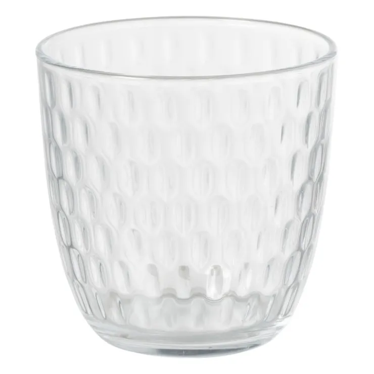 Xenos Glas slot - transparant - 290 ml- Waterglazen