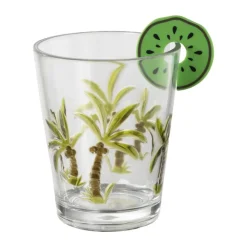 Xenos Glasmarkers fruit - set van 6- Keukengerei
