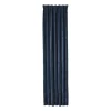 Xenos Gordijn chenille - blauw - 140x250 cm- Rolgordijnen