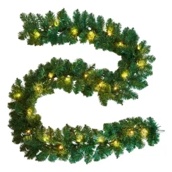 Xenos Guirlande met verlichting - 270 cm- Kerstverlichting