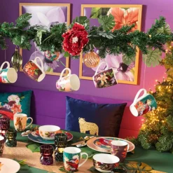 Xenos Guirlande met verlichting - 270 cm- Kerstverlichting