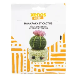 Xenos Haakpakket cactus DIY - groen- Knutselpakketten
