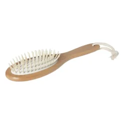 Xenos Haarborstel - naturel - 23x6.8 cm- Badkamer Accessoires