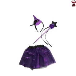 Xenos Halloween heks/duivel - kids - one size- Verkleedaccessoires|Verkleedkleding