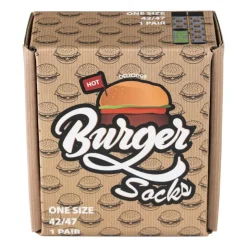 Xenos Hamburger sokken - diverse varianten - maat 42-47- Huissokken