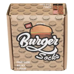 Xenos Hamburger sokken - diverse varianten - maat 42-47- Huissokken